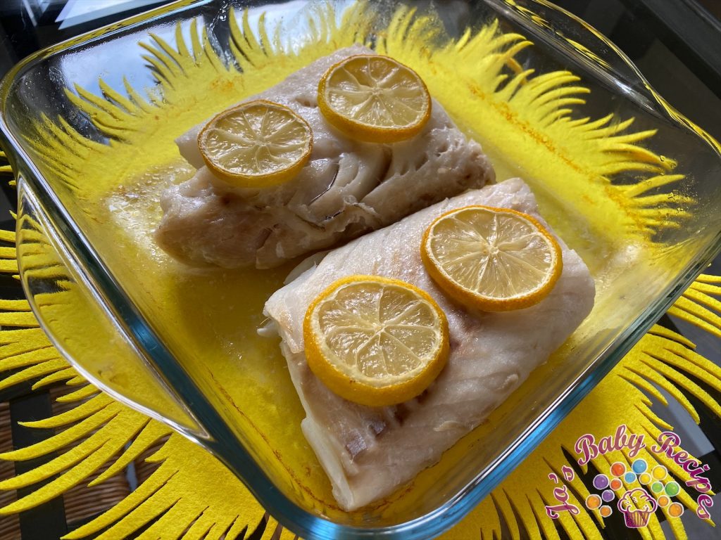 Baby friendly fish in the oven