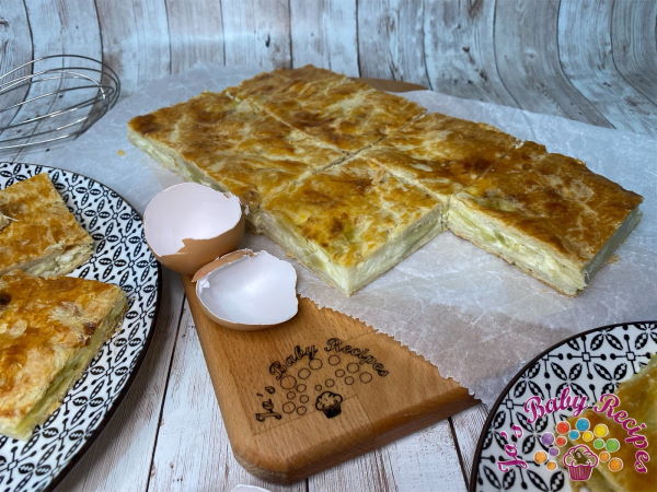 Leek and cheese pie