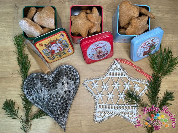 Christmas biscuits for babies